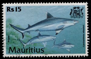 Mauritius #920 Fish Used CV$2.30