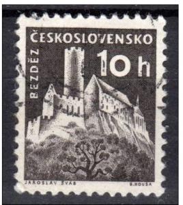 Czechoslovakia 1960 Scott 971 CTO - 10h, Bezdez Castle 