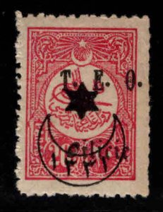 Cilicia Scott 76 MH* overprint on Turkish stamp