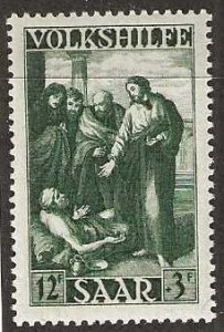 Saar B70, Mint,  hinged, 1949,  (s123)