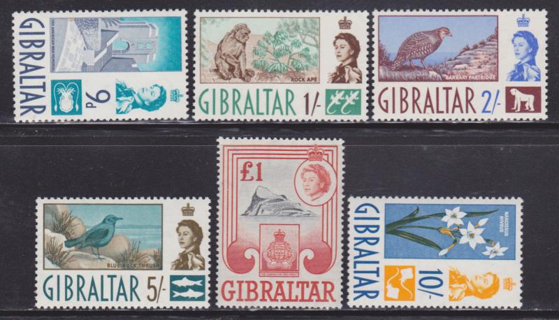 Gibraltar Sc# 147-160 VF-MLH set nice colors cv $ 70 ! see pic !