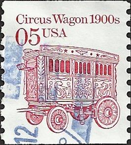 # 2452D USED 1900'S CIRCUS WAGON