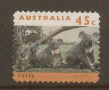 Australia SG 1462  VFU  Booklet self adhesive