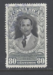 Costa Rica Sc # C195 used (RS)