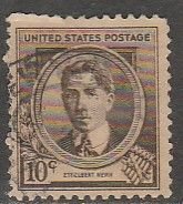 U.S. 883, FAMOUS AMERICANS ISSUE. USED, F. (750)