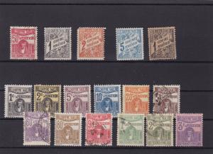 tunisia mounted mint & used postage due  stamps ref r15140