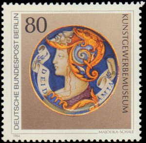 German Occupation Stamps - Berlin #9N488-9N491, Complete Set(4), 1984, Art, N...