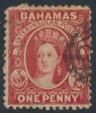 Bahamas  SG 23   Used short corner perfs  see details and scan 