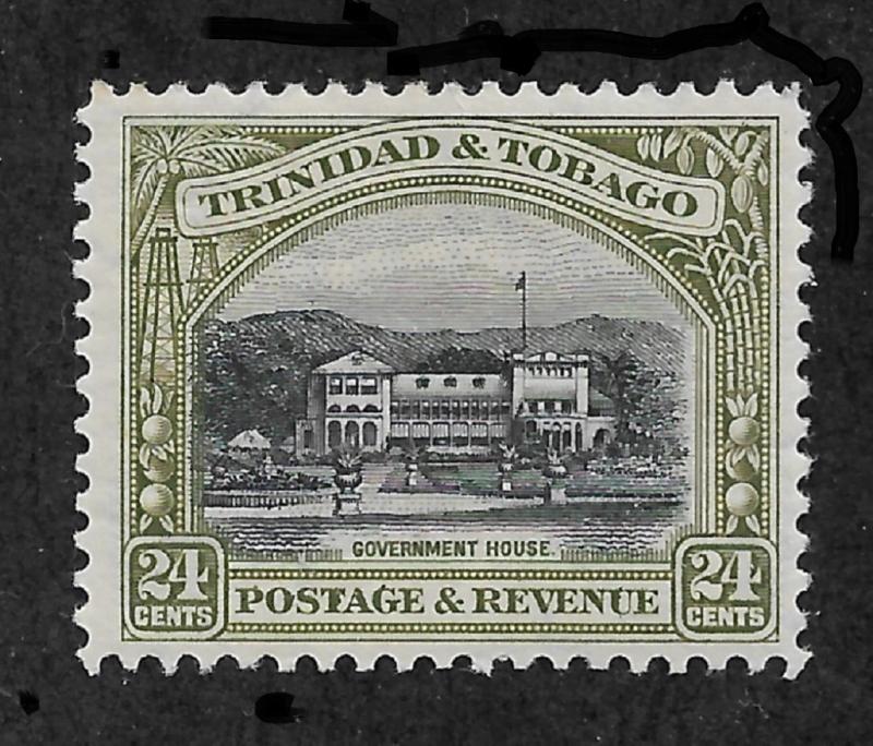 Trinidad & Tobago 1935,24c,Scott # 40,VF-XF MLH*OG,Fresh color (SP-3)