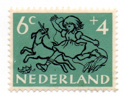 NETHERLANDS B245 MH SCV $1.35 BIN $.70 CHILD