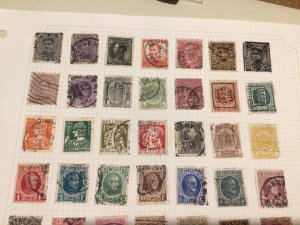 Belgium mounted mint and used stamps A10102
