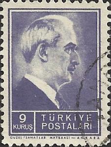 TURKEY - #884 - Used - SCV-0.25