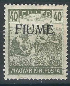 Fiume 12 SAS 13 MLH F/VF 1918 SCV $95.00