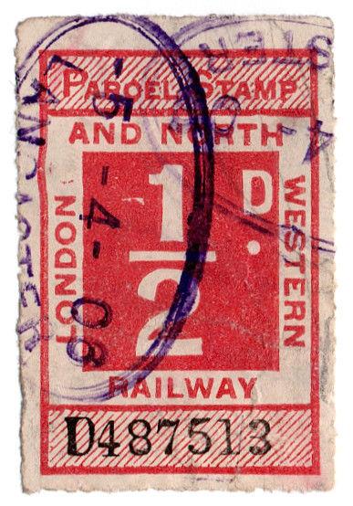 (I.B) London & North Western Railway : Parcel ½d (Lancaster)