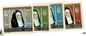 Portugal #840-3 MH complete Leonor