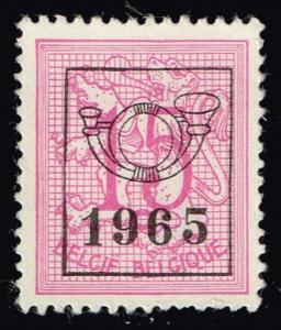 Belgium #408 Lion Rampant; Used Precancel (0.25)