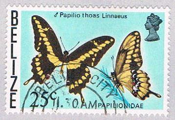 Belize 354 Used Butterflys 1974 (BP30419)