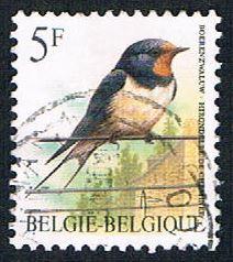 Belgium 1438 Used Bird (BP1826)