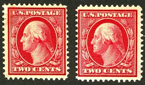 U.S. #332 MINT NG SET