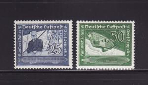 Germany C59-C60 Set MNH Zeppelin