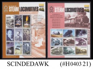 GRENADA - 2004 200yrs OF STEAM LOCOMOTIVES / RAILWAY - 2-MIN/SHT MNH