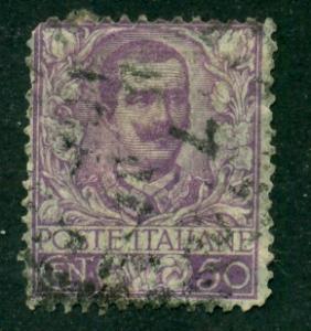Italy 1901 SC# 85 U SCV(2014)=$17.50