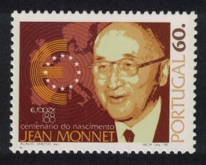 Portugal Birth Centenary of Jean Monnet 1988 MNH SG#2106