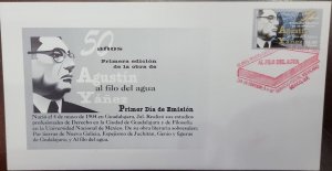 D)1997, MEXICO, FIRST DAY COVER, ISSUE, 50 YEARS FIRST EDITION OF THE WORK OF