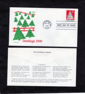2515 Christmas, FDC Artmaster