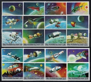 FUJEIRA 1972 - Space missions/ complete set MNH [CV $12]