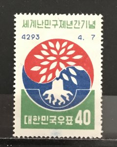 South Korea 1960 #304 World Refugee Year, MNH,  CV $1.50