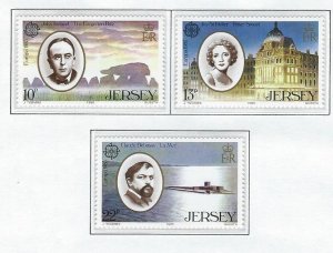 Jersey  mnh sc 353-355