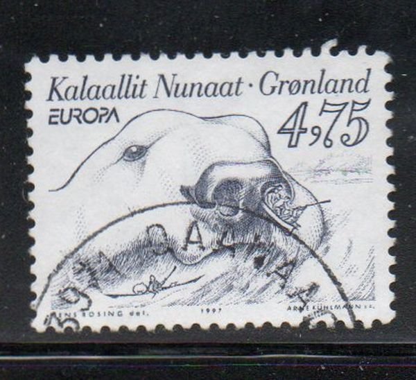 Greenland Sc 323 1997 Europa stamp used