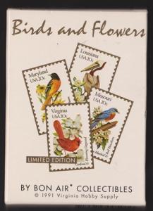 Deck of 50 cards for the State Birds and Flowers issue, Scott 1953 - 2002