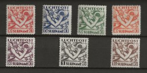 Suriname 1930 Air Mail set   HR