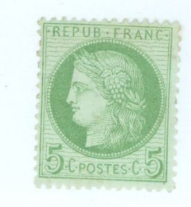 France #53 Unused Single