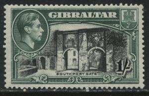 Gibraltar KGVI 1942 1/ perf 13 1/2 mint o.g.