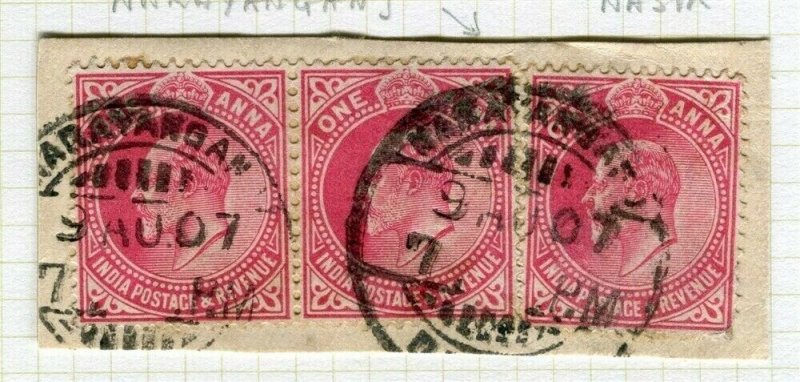 INDIA; POSTMARK fine used cancel on QV issue, Narayanganj PIECE