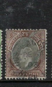 Southern Nigeria SG 17 VFU (6emx) 