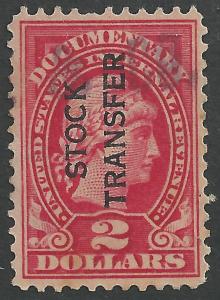 US #RD13 $2 Stock Transfer