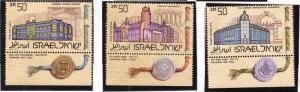 ISRAEL Scott 939-941 MNH** stamp  set with tabs 1986