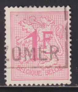 Belgium 420 Lion Rampant 1951