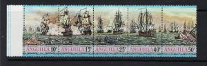 Anguilla Scott# 131a Strip of 5 Mint Never Hinged - S18933