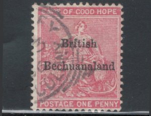 Bechuanaland 1885 Overprint 1p Scott # 6 Used