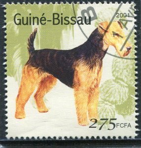 Guinea Bissau 2001 DOG 1 value Perforated Fine used VF