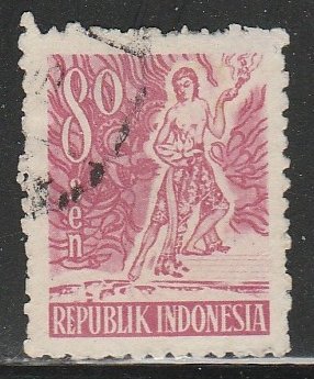 Indonesia #385 Used Single Stamp (U2)