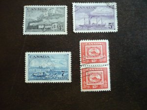 Stamps - Canada - Scott# 311-314 - Used Set of 4 Stamps