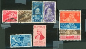 Italy #327-348 Used Single (Complete Set) (Soccer) (Sports)