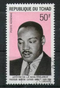 CHAD - TCHAD 1969 FAMOUS PEOPLE, NOBLE PRIZE WINNER MARTIN LUTHER KING, APOST...