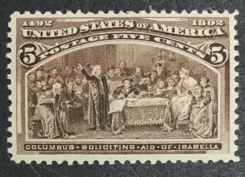 MOMEN: US STAMPS #234 MINT OG NH LOT #34017